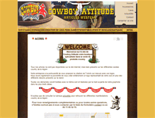 Tablet Screenshot of cowboy-attitude.com